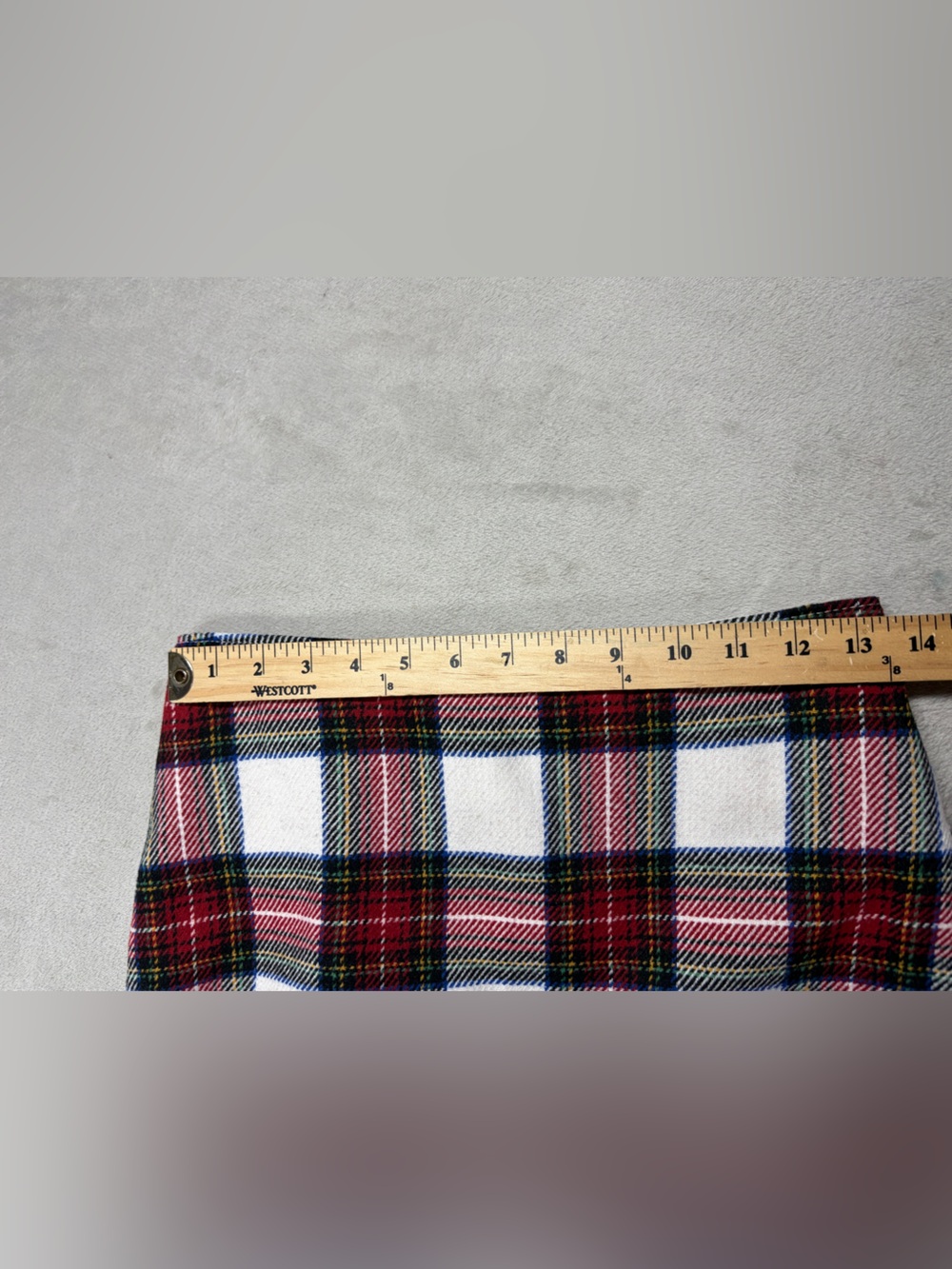 NWT Abercrombie & Fitch Wool Blend Plaid A line Academia Holiday Mini Skirt S - Picture 9 of 16